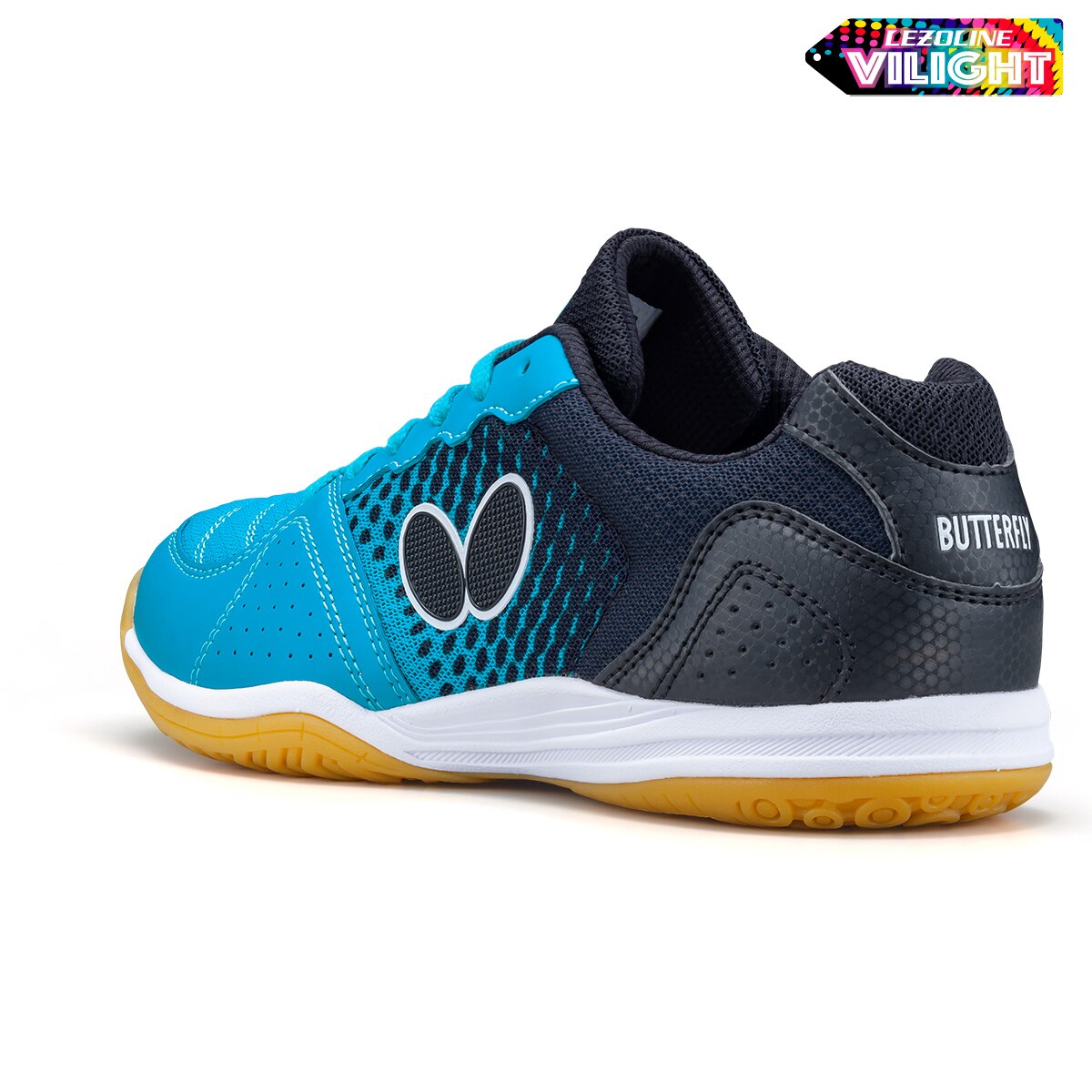 Lezoline Vilight Shoes: Turquoise Full Back View
